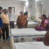 SER/GM ने खड़गपुर मंडल रेलवे अस्पताल में मरीजों से ली सुविधाओं की जानकारी