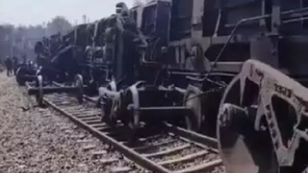 Western Railways: 10 दिन में दूसरी घटना, बोईसर स्टेशन यार्ड में मालगाड़ी के पांच डिब्बे बेपटरी
