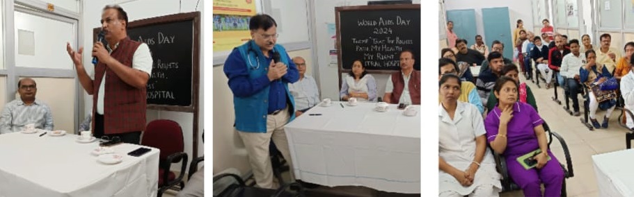 SER : Awareness seminar organized in Central Hospital on World AIDS Day